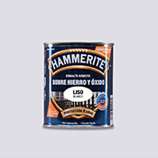 Esmalte Hammerite Liso  brillante negro 2,5 L