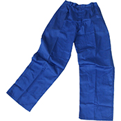 Pantalón tergal azulina multibolsillo T 58